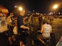 After playing an outdoor festival in Rochester, NY we decided to play some acoustic songs as people were leaving.